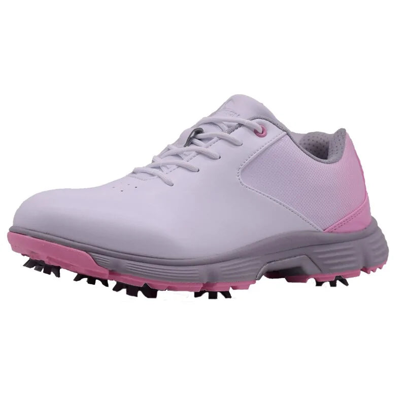 New Waterproof Women Outdoor Spikes Golf Sneakers